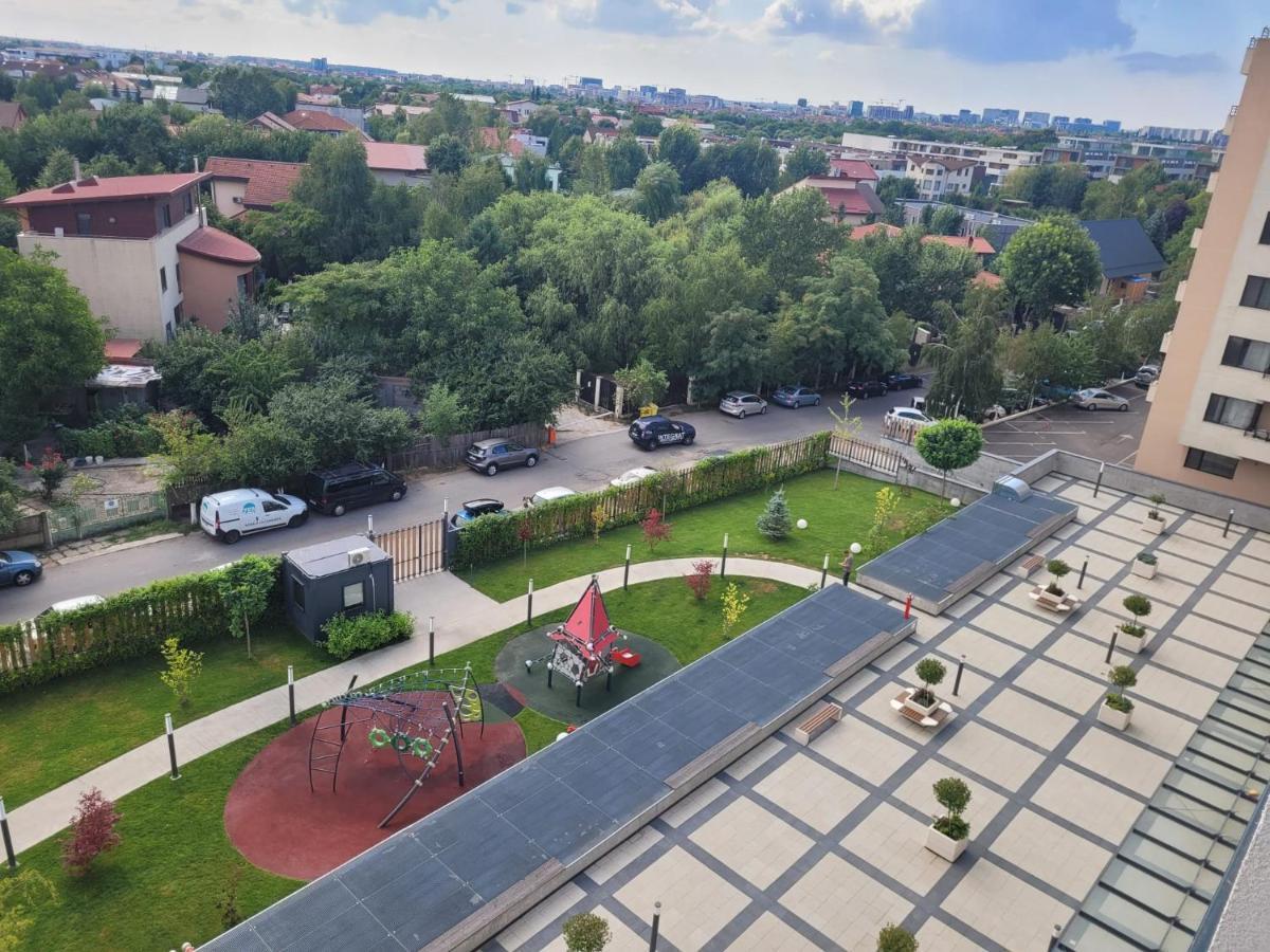 Apartment In Bucharest, Baneasa Green Area Kültér fotó